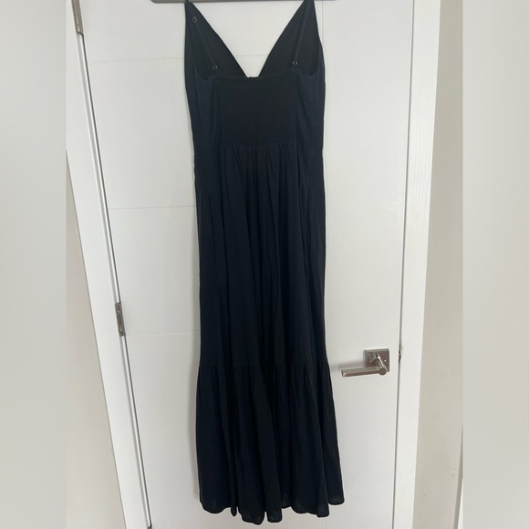 Abercrombie Linen-Blend Button-Through Maxi Dress NWT - Picture 7 of 8